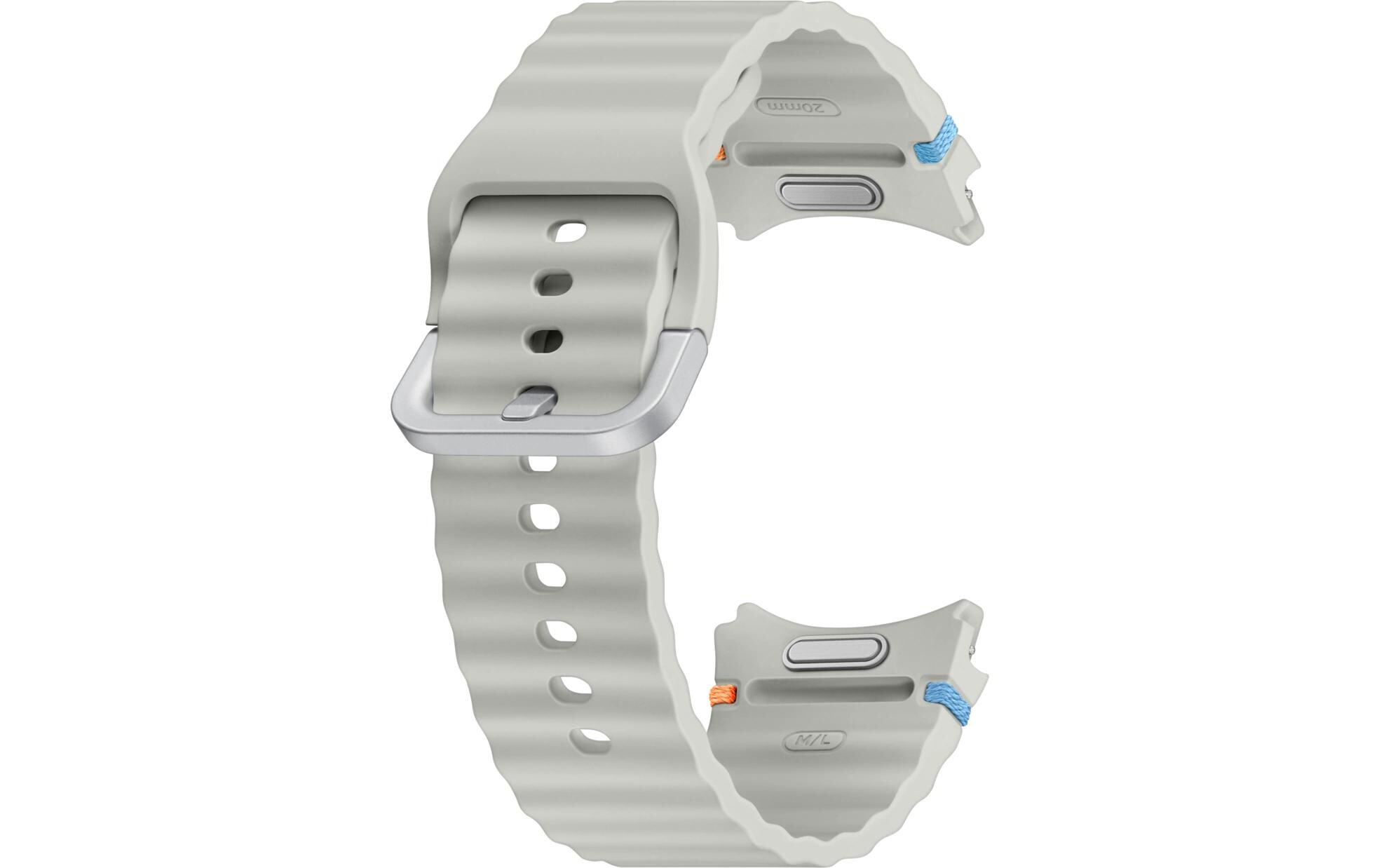 Armband Sport Band M/L Galaxy Watch 7 SilverSportliches Armband für die Samsung Galaxy Watch 7