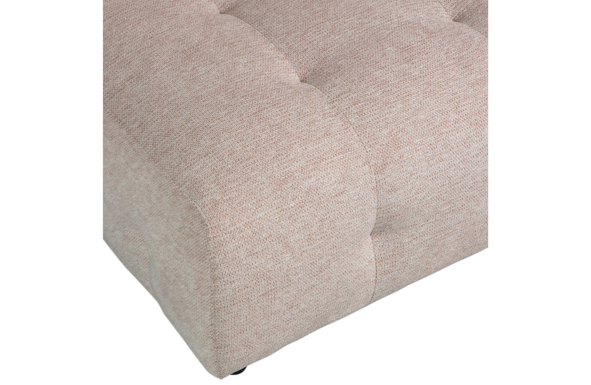 Hocker Louis chenille Louis hocker Chenille - Mauve