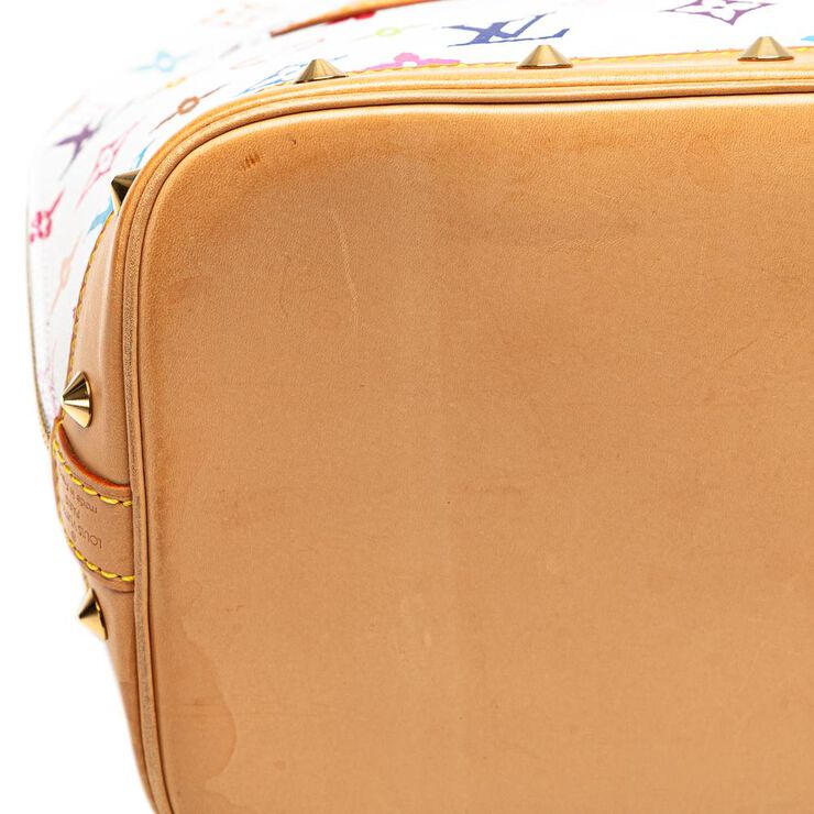 Louis Vuitton Vintage Louis Vuitton Alma White