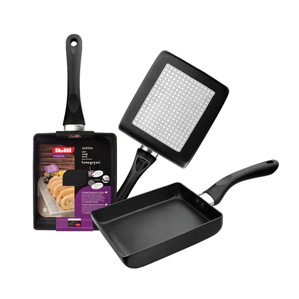 Poêle carrée spéciale omelette 18 cm Ibili