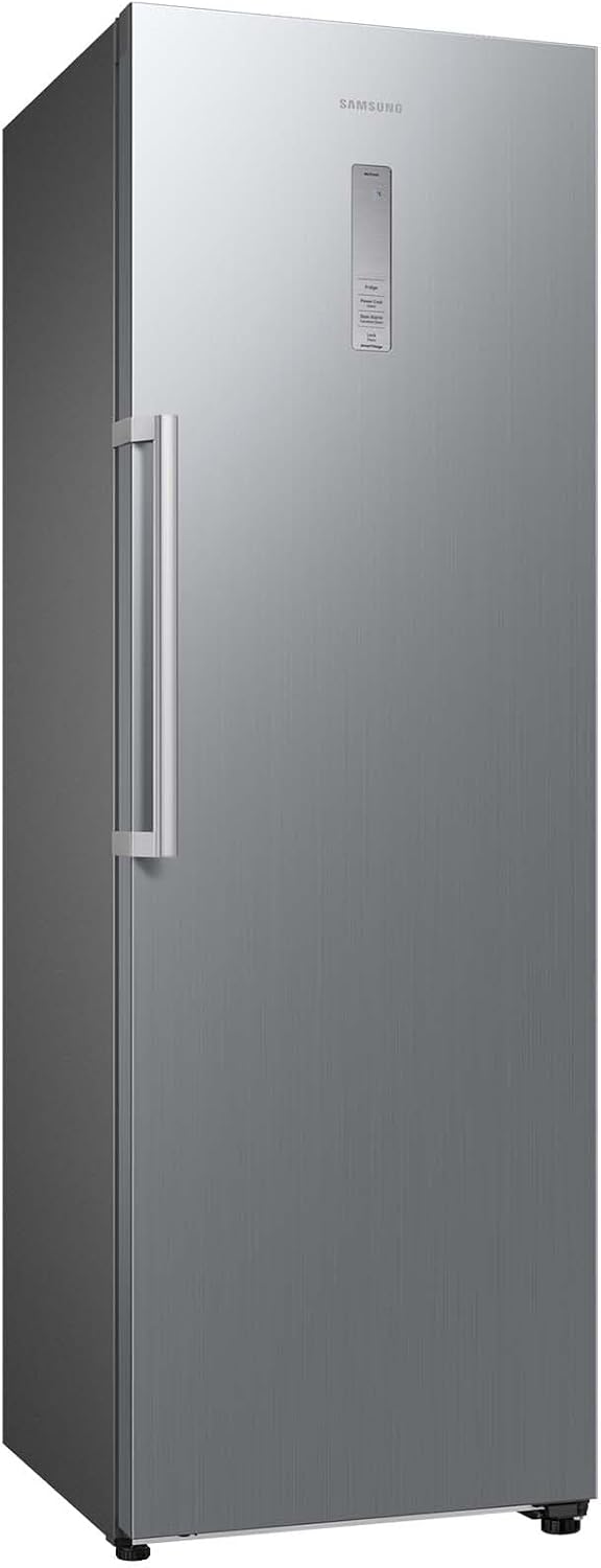 Kühlschrank, 185 cm, 387 l, SmartThings AI Energy Mode, SpaceMax, Außendisplay, No Frost+, Power Cool, Edelstahl Look, RR39C7BH6S9/EG