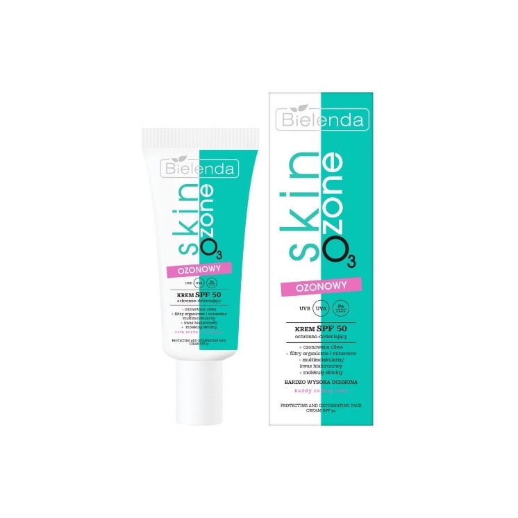Bielenda SKIN O3 ZONE Ozoncreme SPF 50 schützend und sauerstoffspendend 40 ml