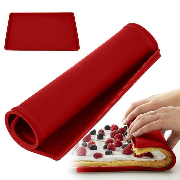 PLAQUE A GENOISE SILICONE 37X27CM