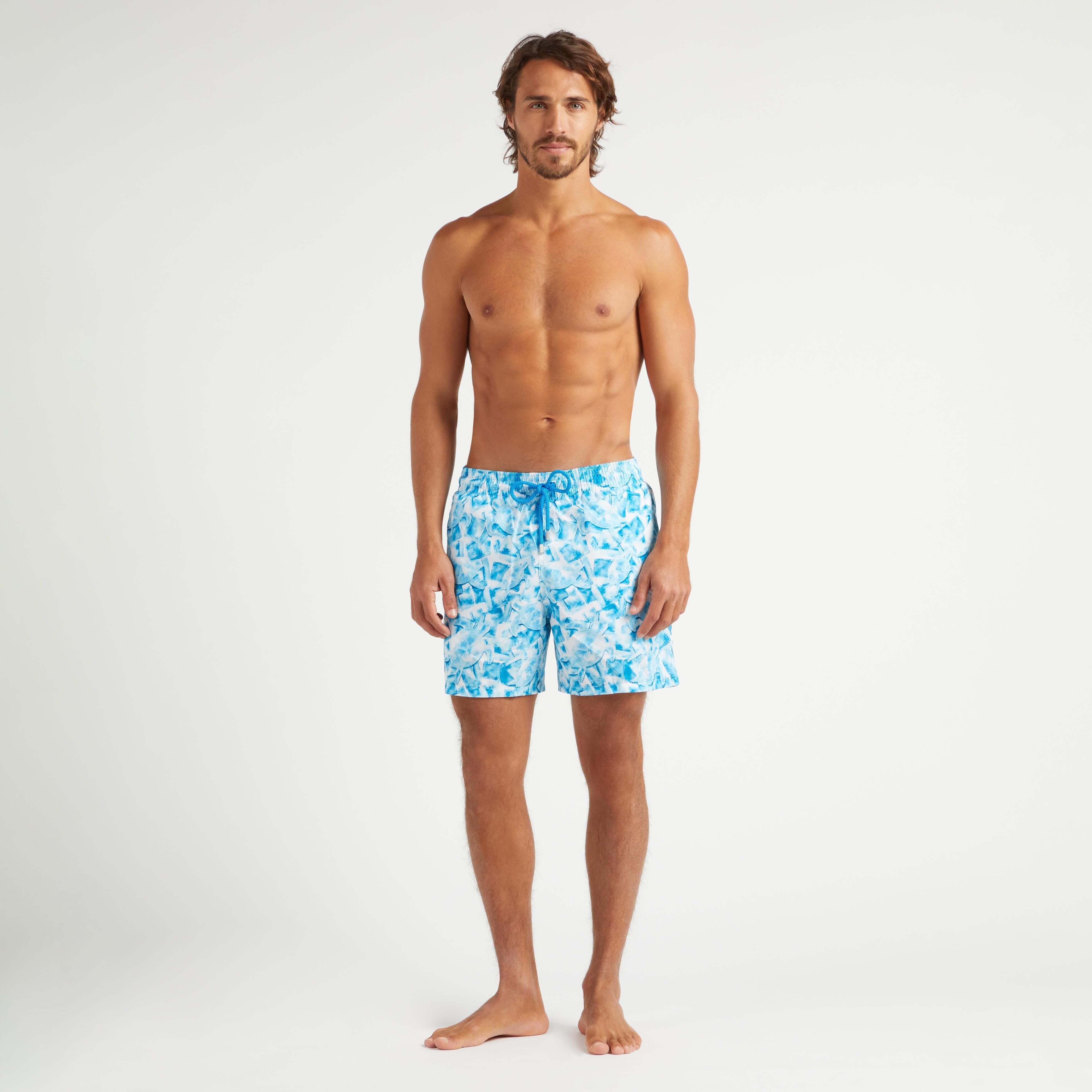 Maillot de Bain Homme Ultra-Léger et Pliable Iced Turtles