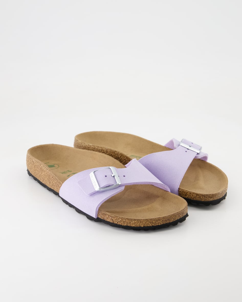 Birkenstock Madrid Synthetics Pantoletten in Lila