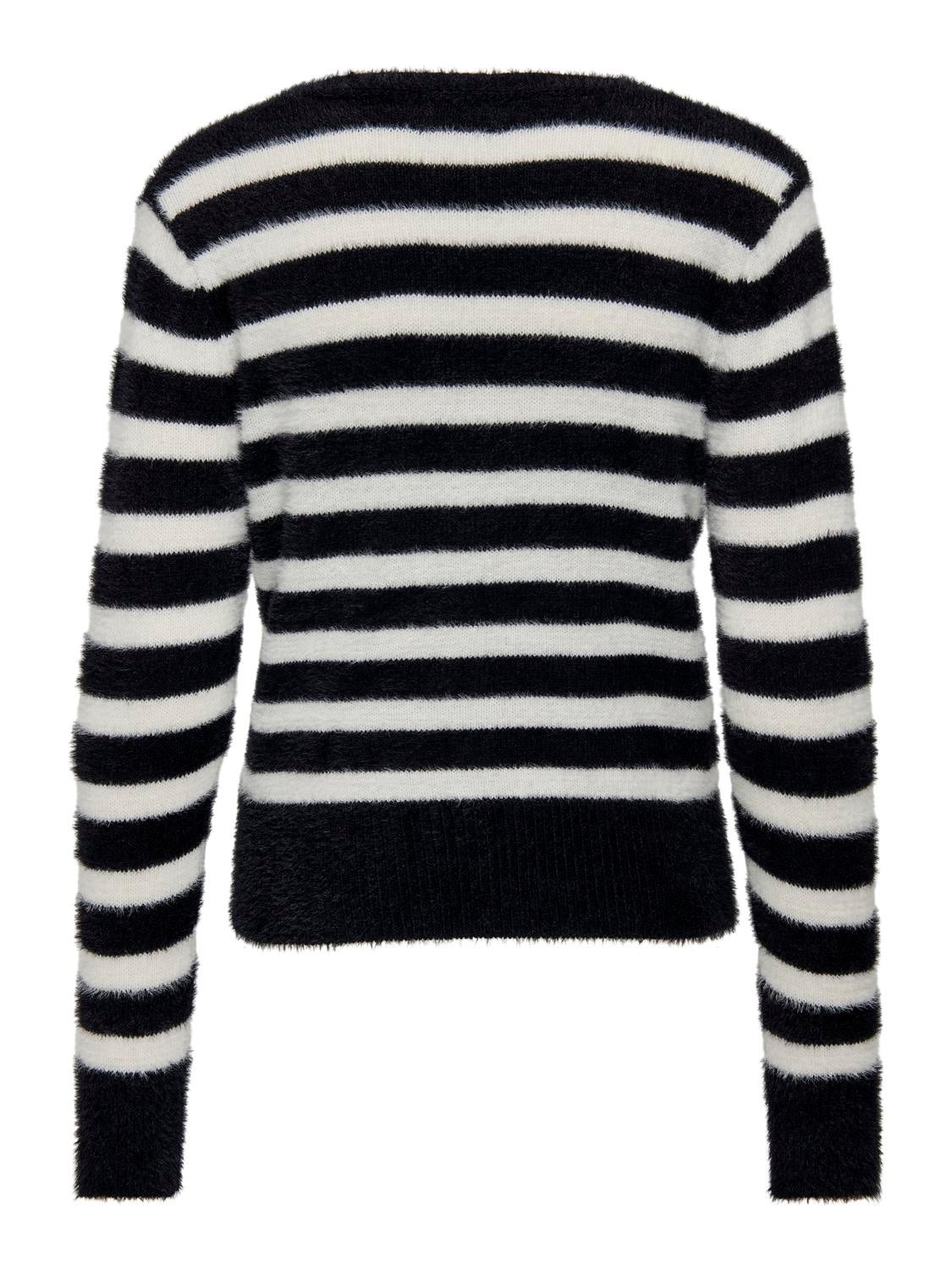 ONLELLA Strickpullover Black