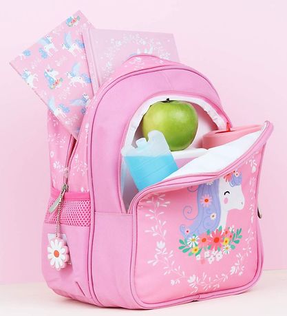 A Little Lovely Company Kindergartentasche m. Thermotasche - Pin