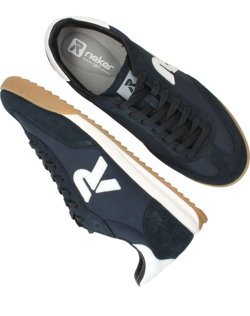 Rieker Sneakers Blauw Heren