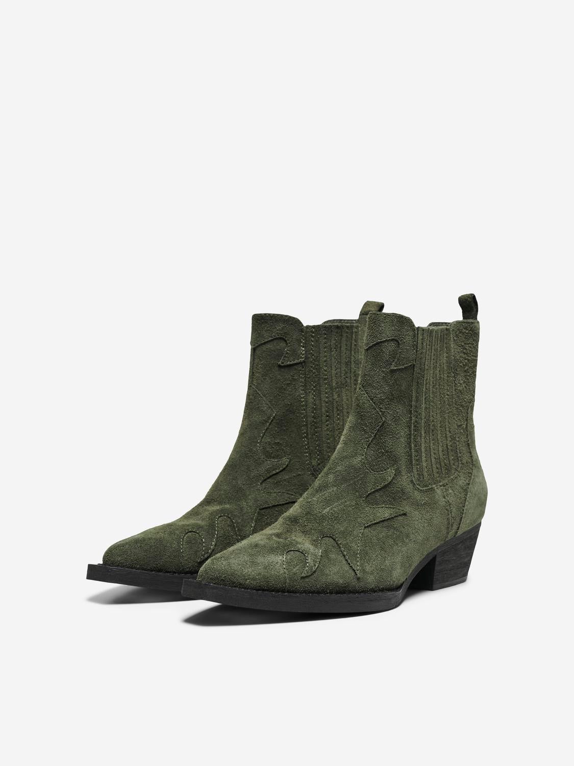 ONLMARGIT-1 Stiefel Green Olive
