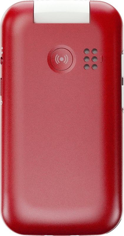 Doro 2820 Eenvoudige Senioren Klaptelefoon 4G Rood/Wit