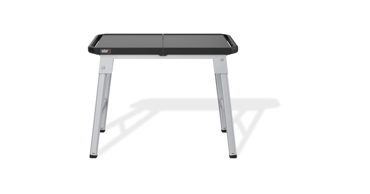 WeberUitbreidbaar onderstel tafel  (Grijs/zwart)