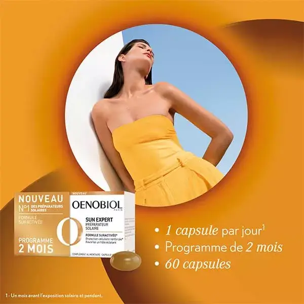 Oenobiol Sun Expert Sun Preparation - Pacote com 2 x 30 cápsulas