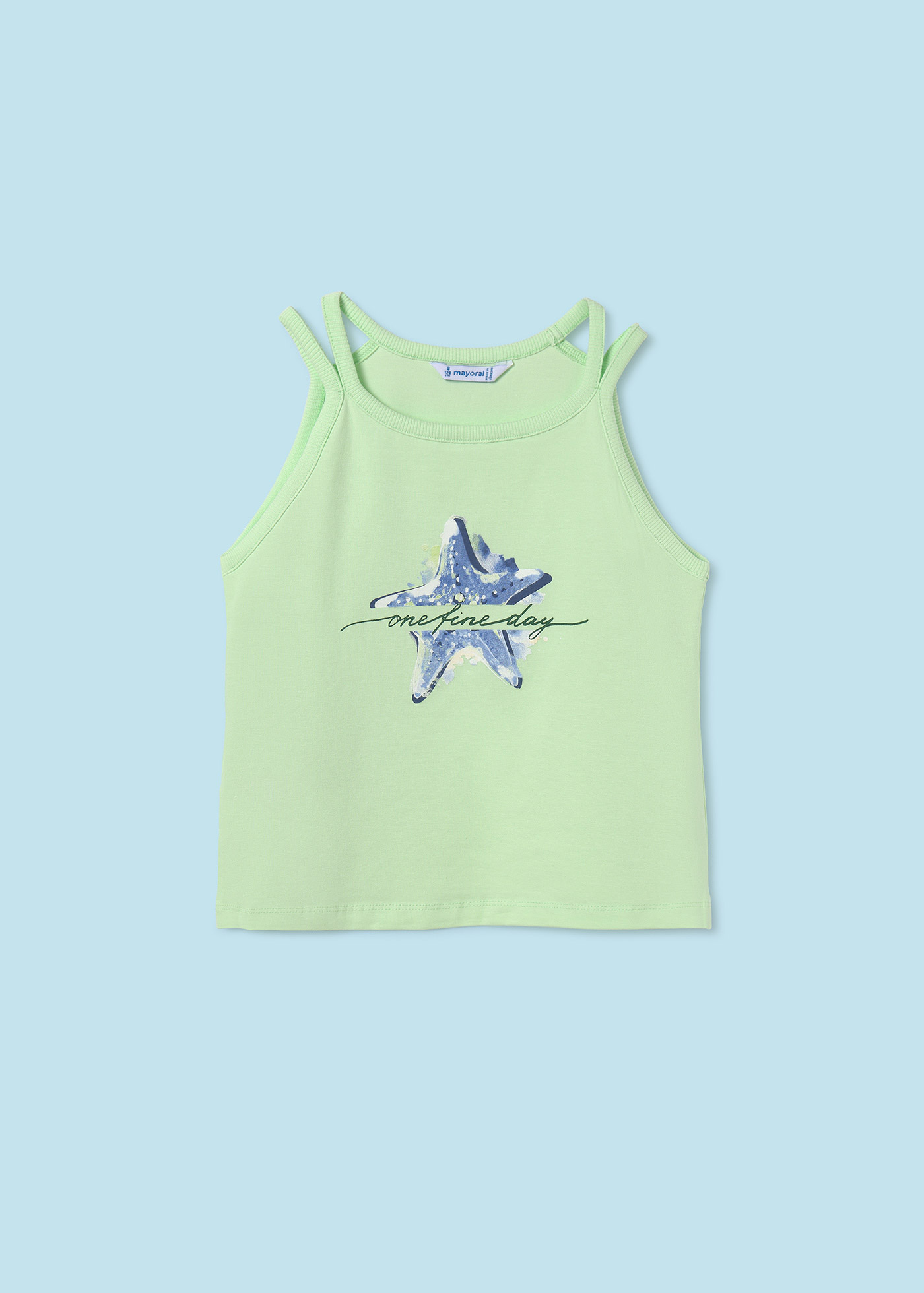 Camiseta Better Cotton Girl's Wasabi Star