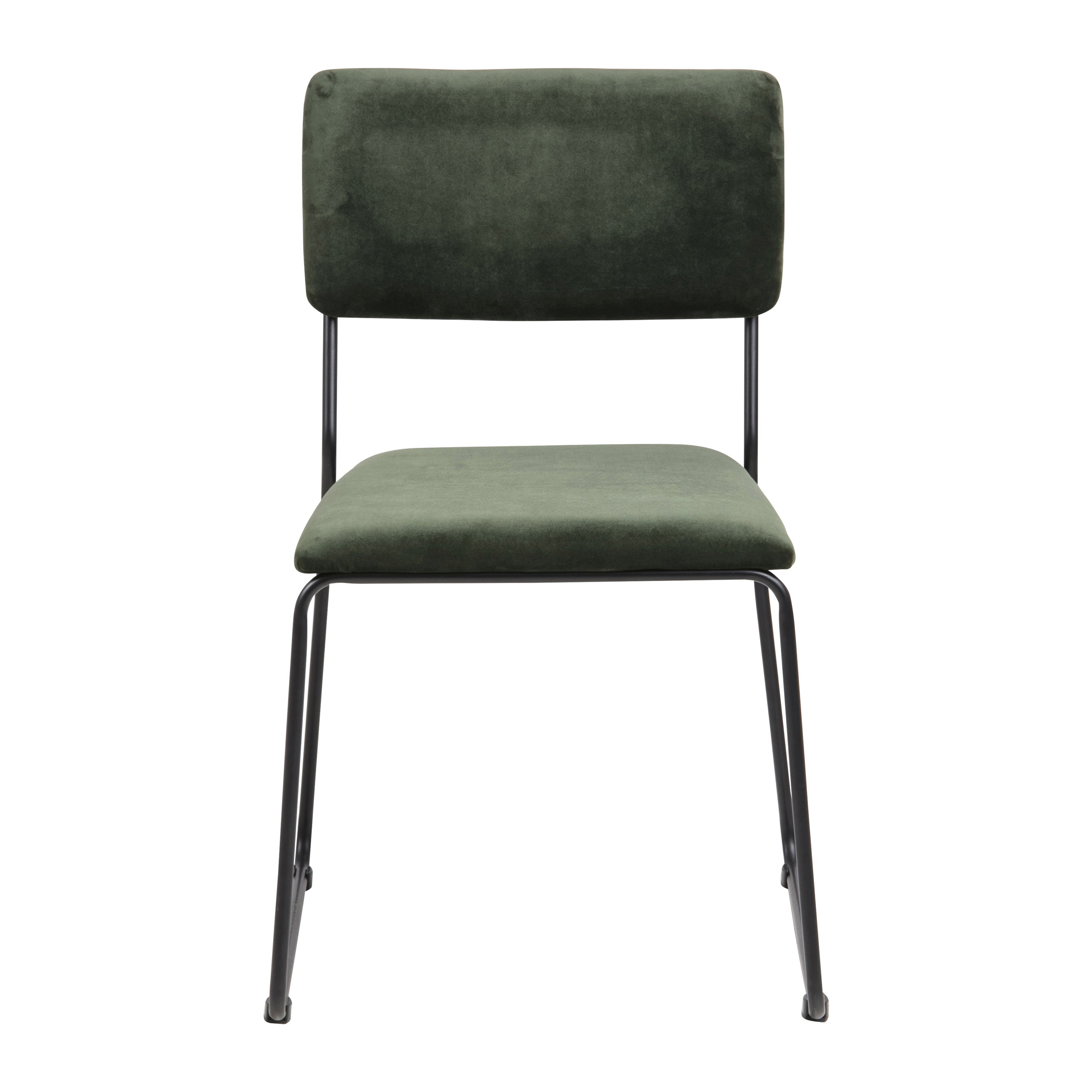 by fonQ basic Slim Eetkamerstoel - Donkergroen