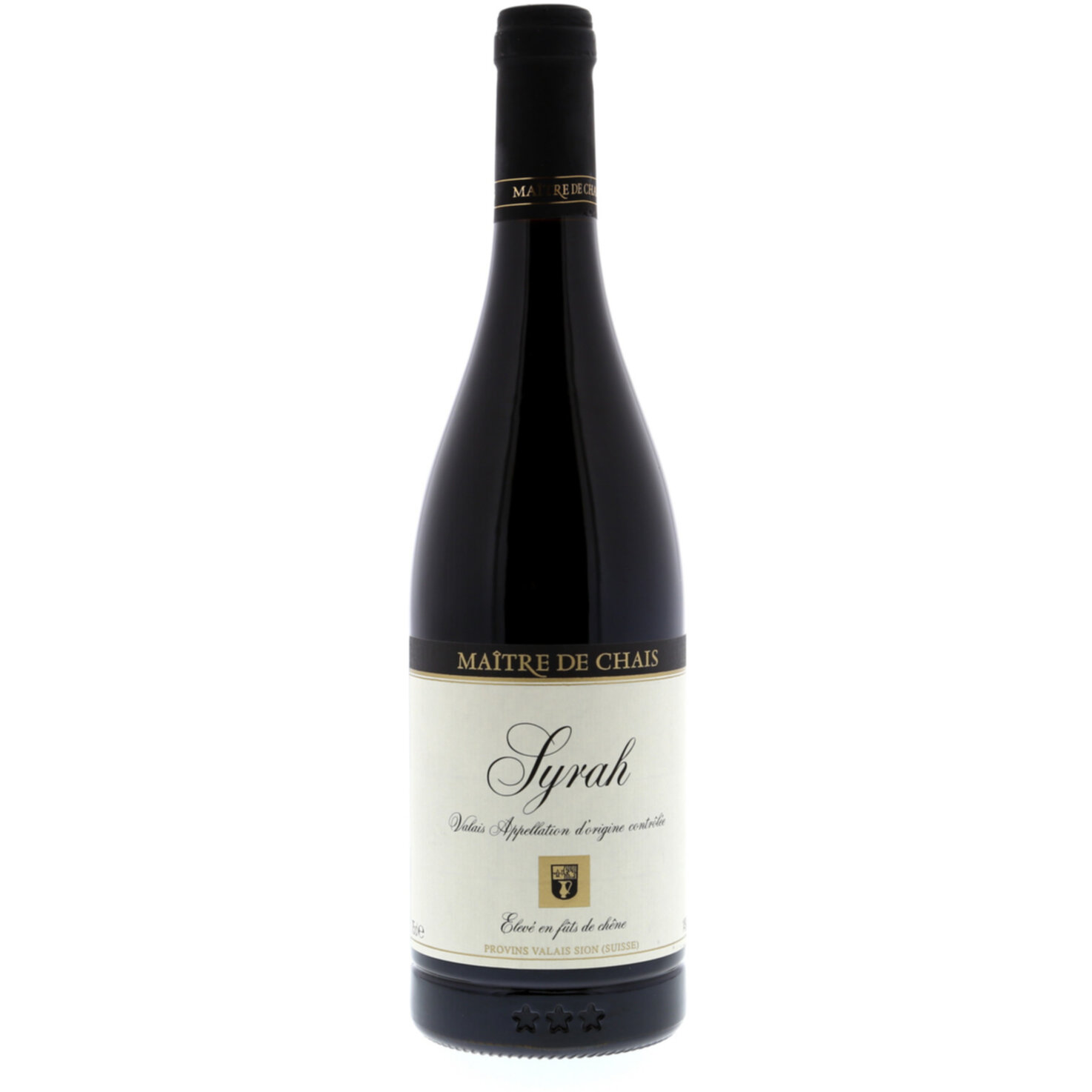 Valais AOC Syrah Maître de Chais Provins -75cl