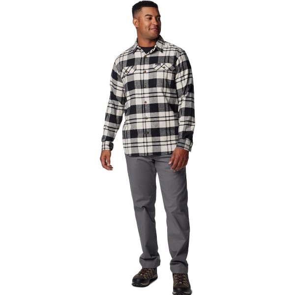 Chemise COLUMBIA FLARE GUN STRETCH FLANNEL BLACK RIVER CROSSING PLAID