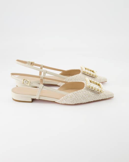 Konstantin Starke Lavanda Slingpumps in Beige