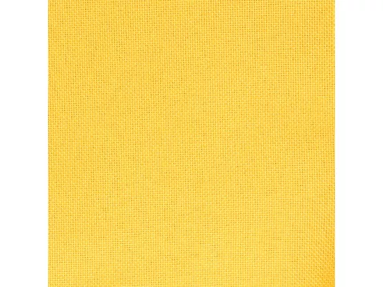 Chaise à bascule avec tabouret Jaune moutarde Tissu