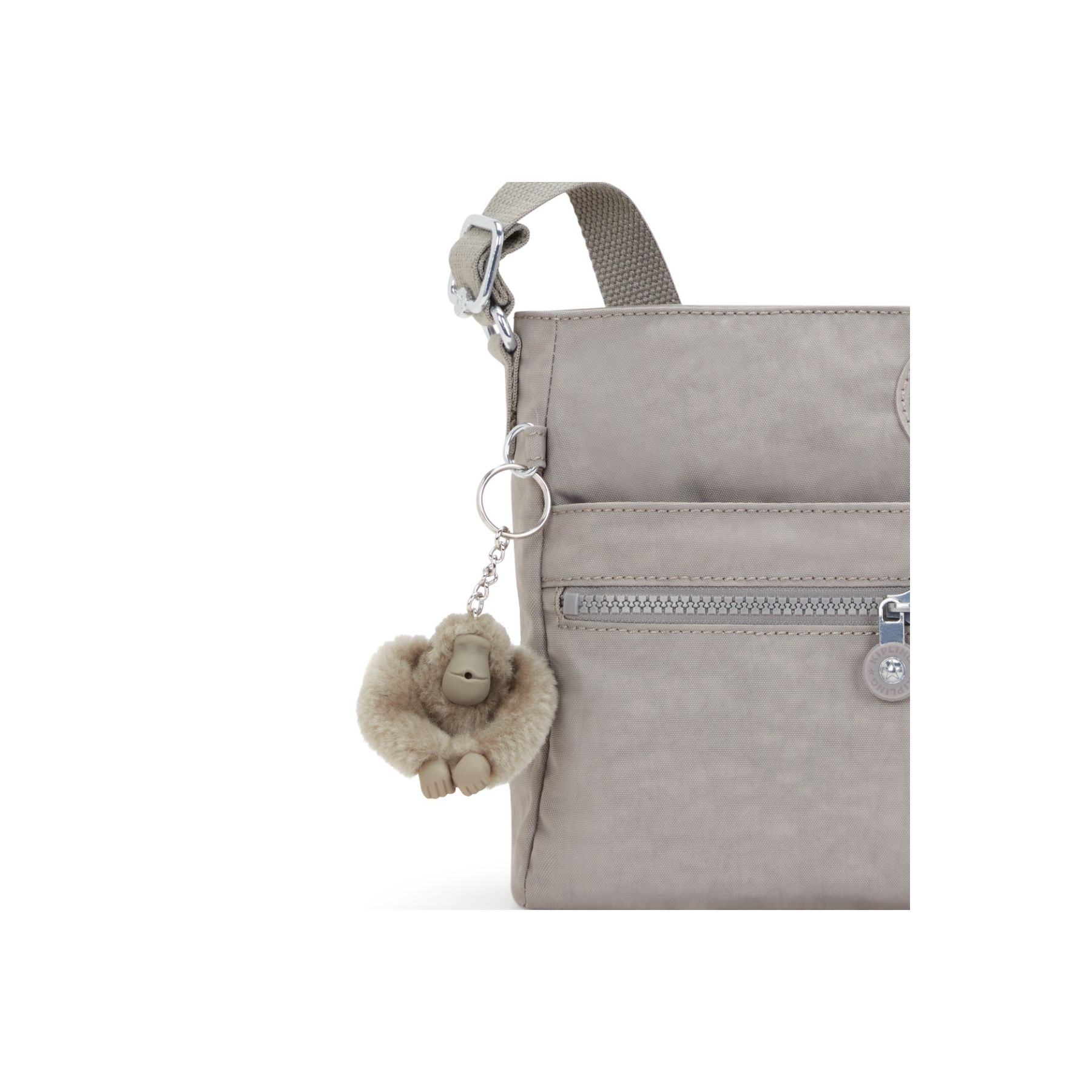 NEW ANGIE Small Crossbody - Grey Gris