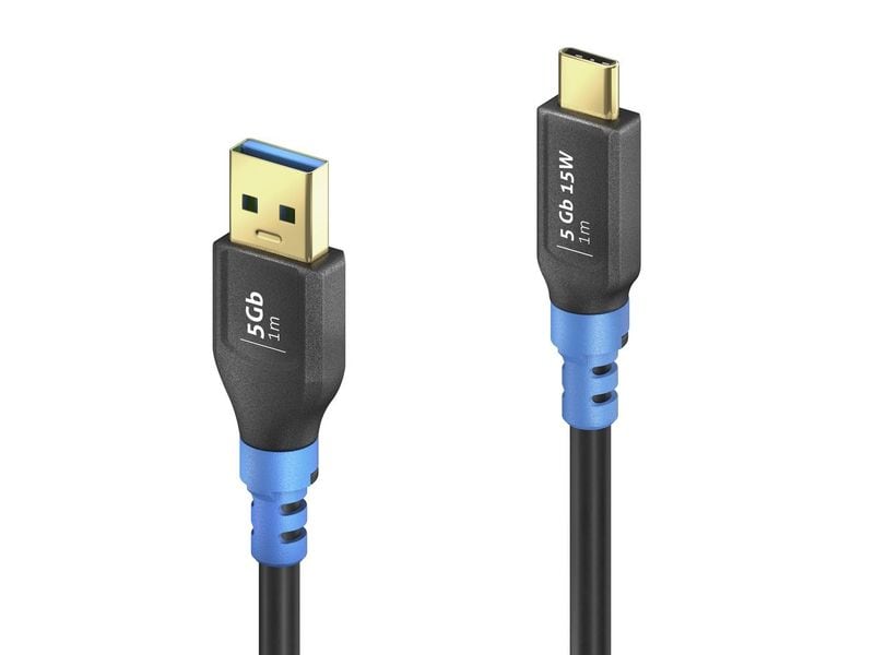 PureLink FlexInstall USB 3.0-Kabel Premium USB C - USB A 1. FlexInstall USB-C auf USB-A Kabel USB 3.0 5 GBps 1.50m