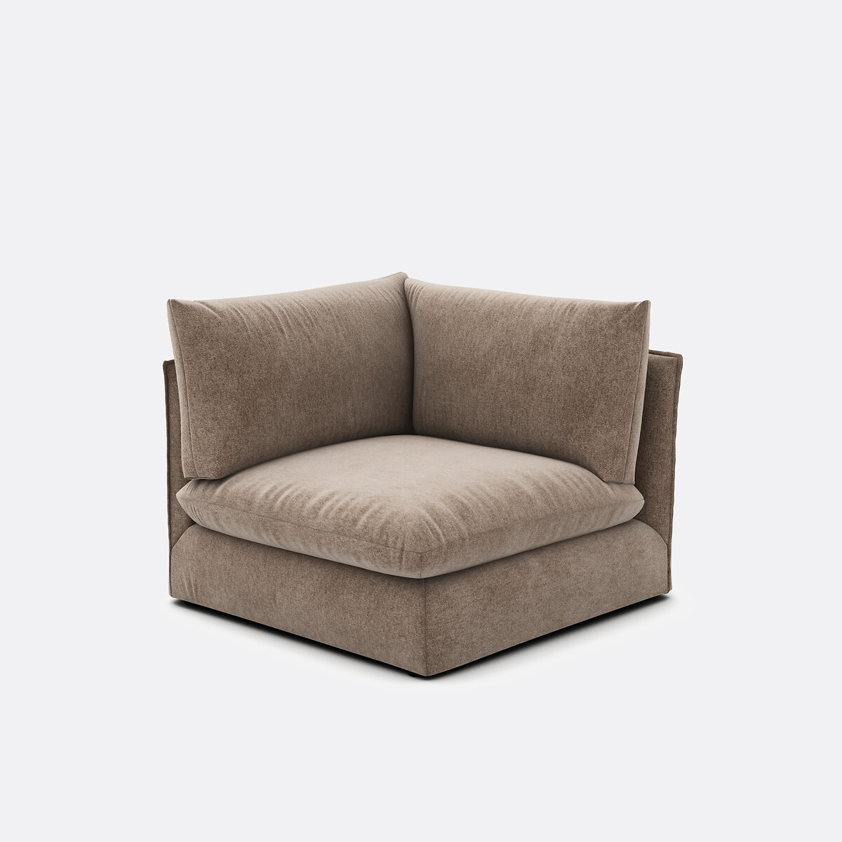 LA REDOUTE INTERIEURS<br>Canto modular, poliéster mosqueado, Malo