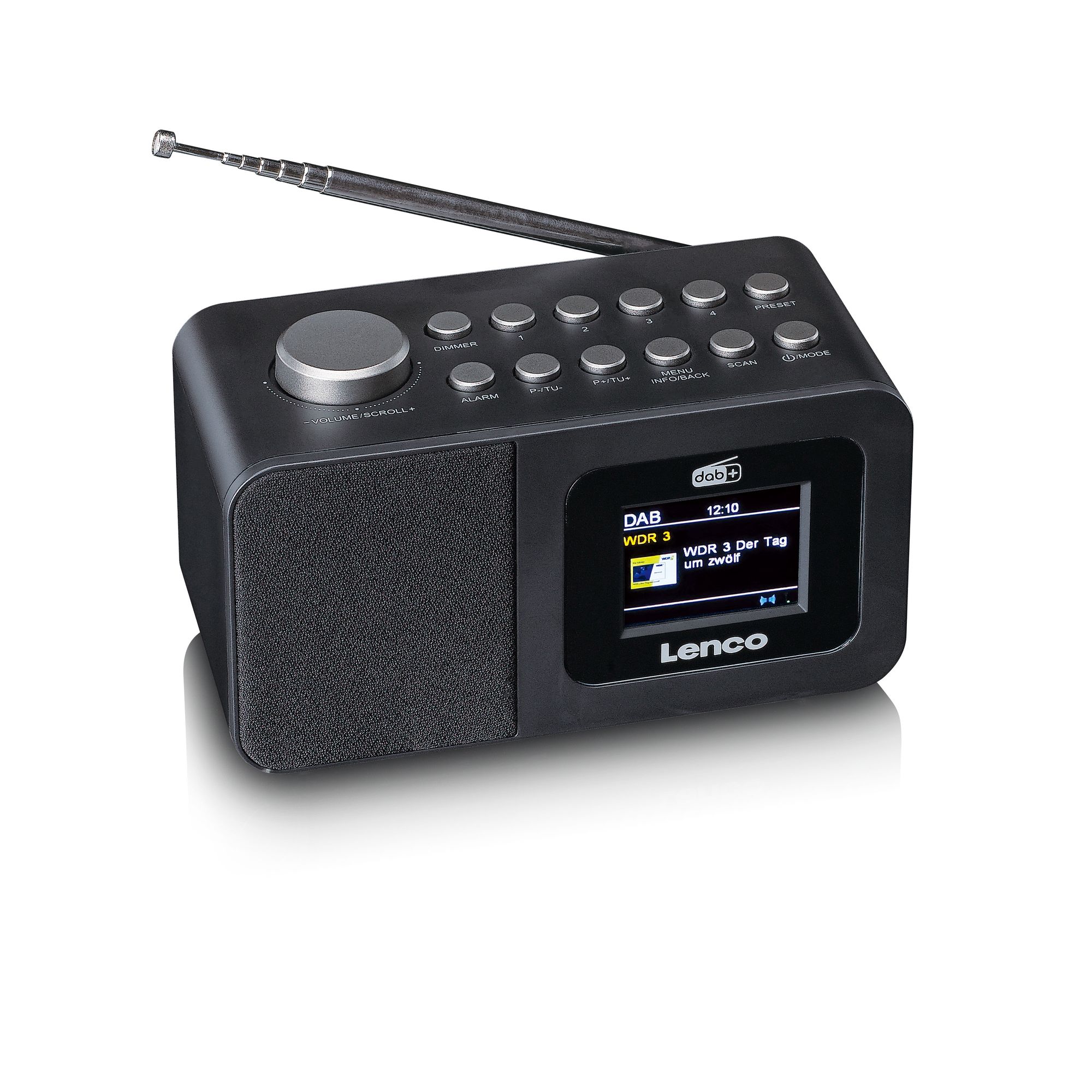 Lenco CR-625BK DAB+/FM wekkerradio
