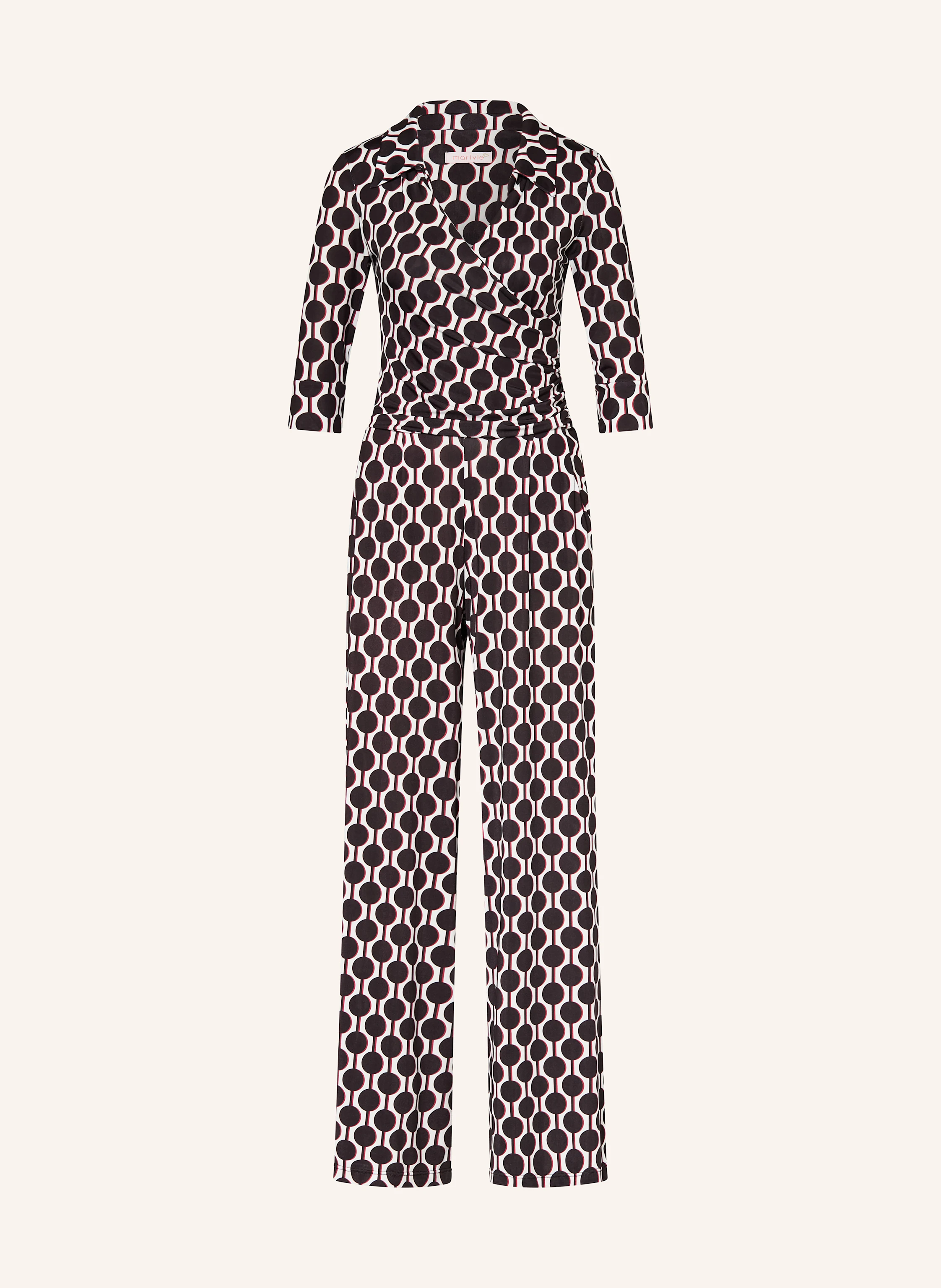 marivie Jumpsuit mit 3/4-Arm