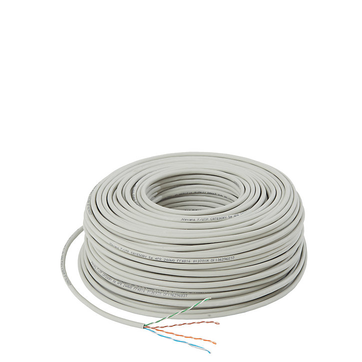 Câble Ethernet LAN-CAT5E-FTP - 100 m