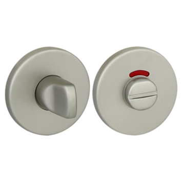 KARWEI vrij-bezet rozet rond RVS look (aluminium)