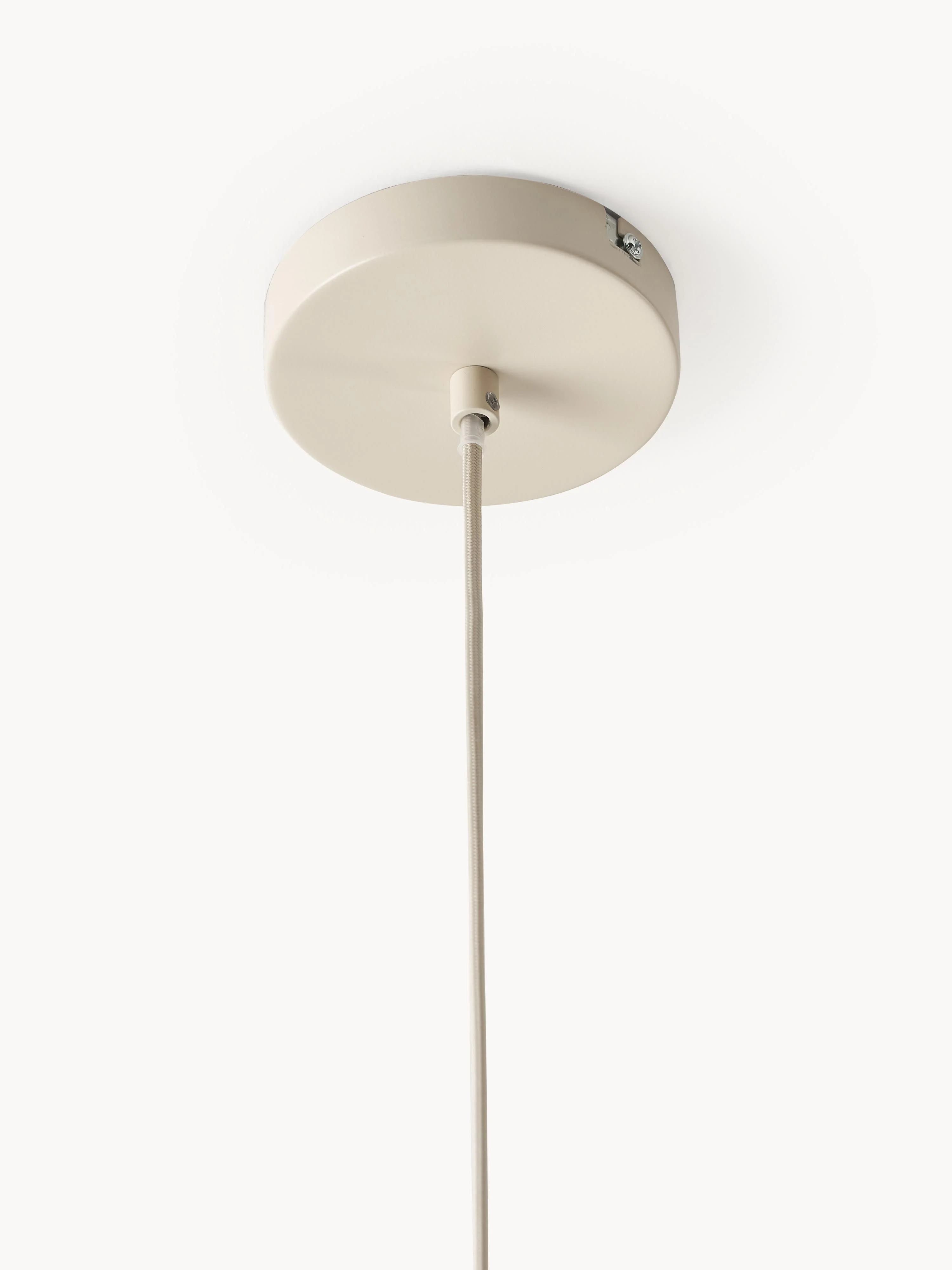 Grote hanglamp Lace uit linnendraden