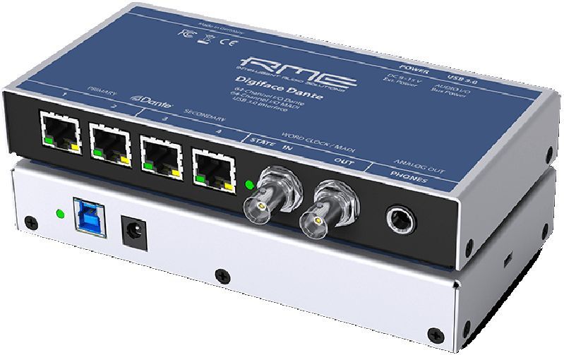 RME Audio - Digiface Dante - Audio-interface - Zilver