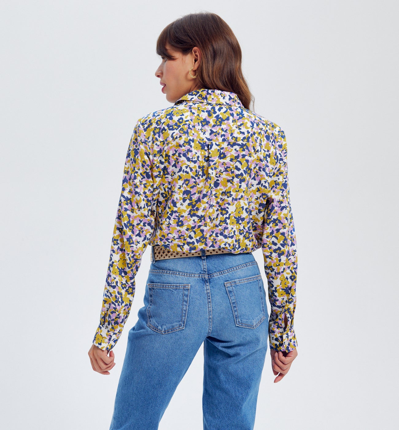 Chemise imprimée Femme - Imprimé écru