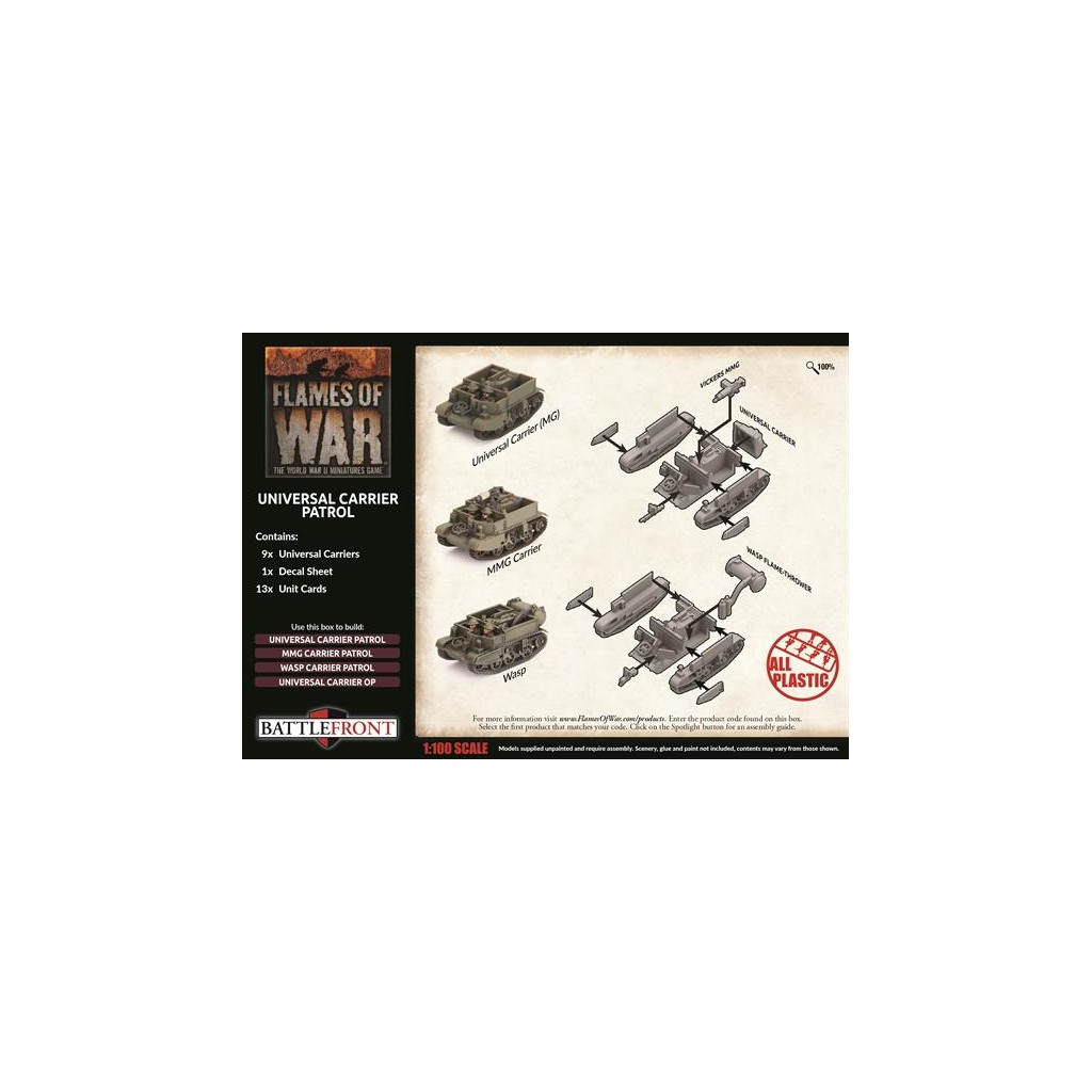 Flames of War - Universal Carrier Patrol