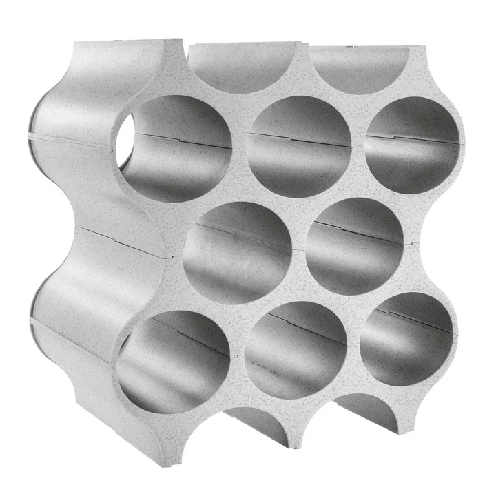 Koziol - Flaschenregal Set-Up, organic grey