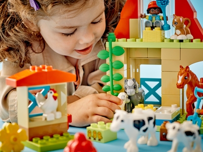LEGO Dieren verzorgen op de boerderij (10416)