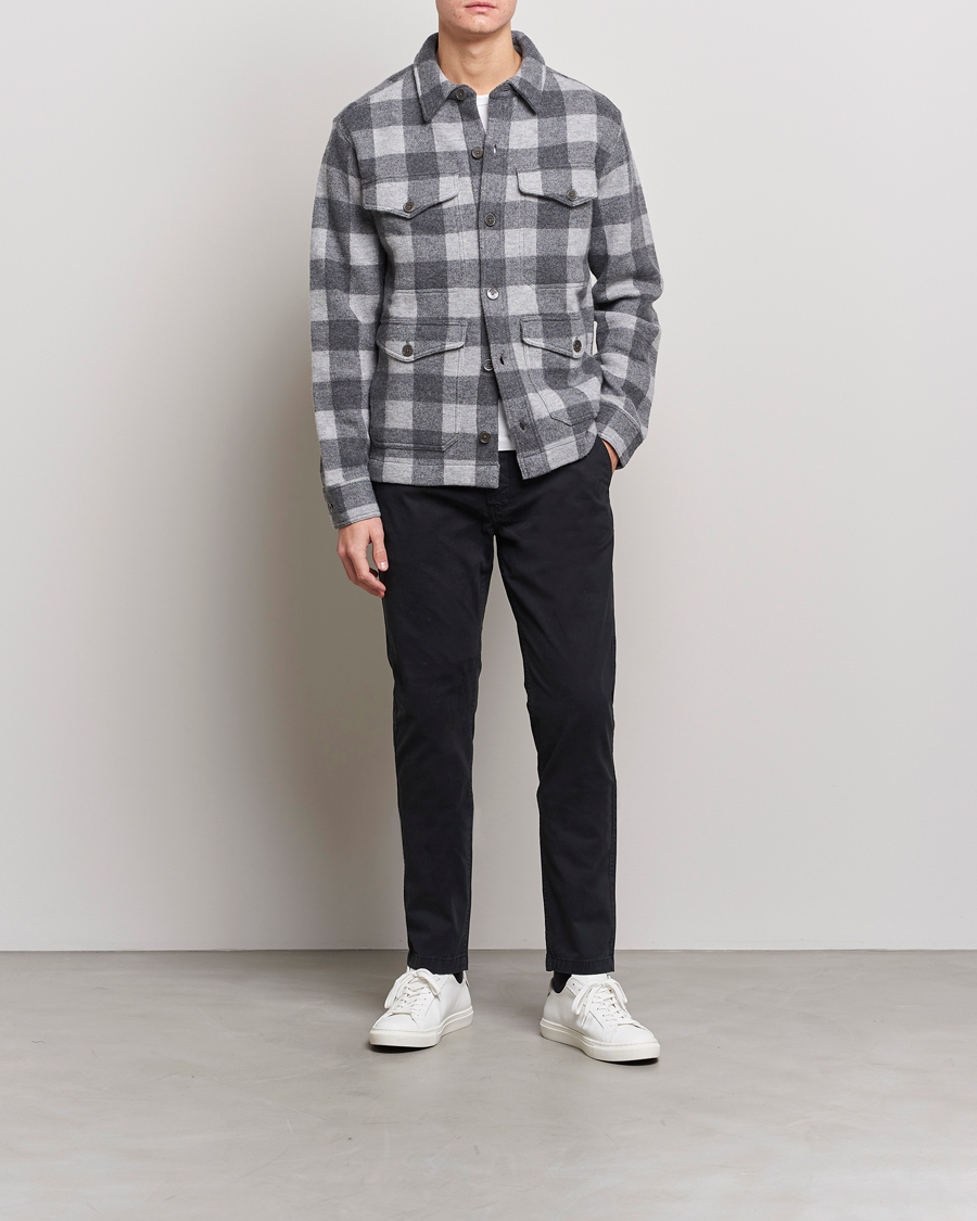NN07 Marco Slim Fit Stretch Chinos Black