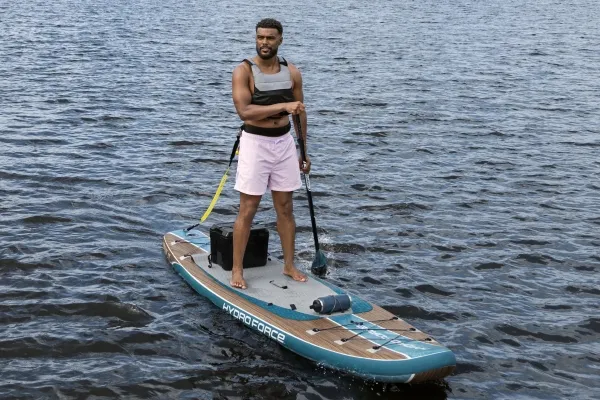 Bestway 6532E, Stand up-paddleboard (SUP), Flad, Blå, EVA (ethylenvinylacetat), Polyvinylchlorid (PVC), 150 kg, 1,03 bar