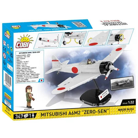 Cobi 5729 Historical Collection - Mitsubishi A6M2 