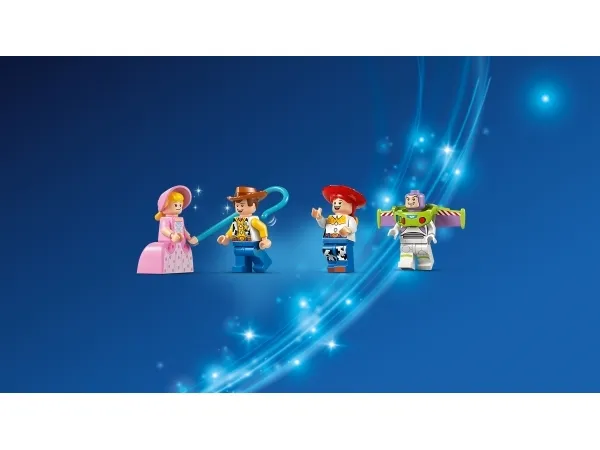 LEGO Disney 43264 Toy Story-fejring: Tog og fjernstyret bil