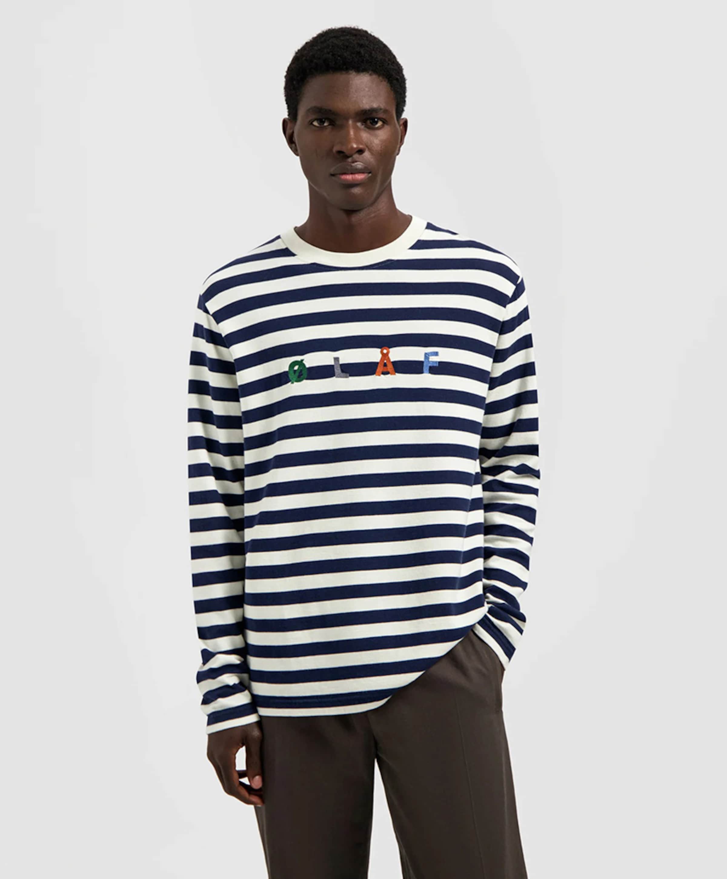 Olaf Heren longsleeve wit