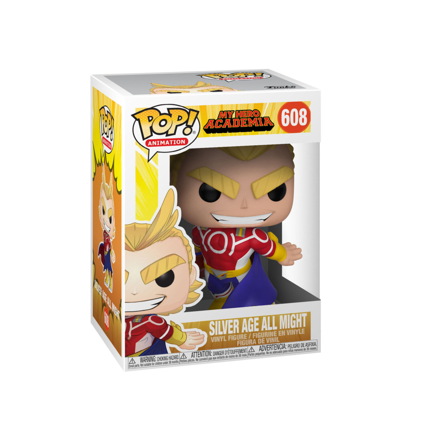 Funko POP Animation: MHA S3 - All Might (Silver Age)