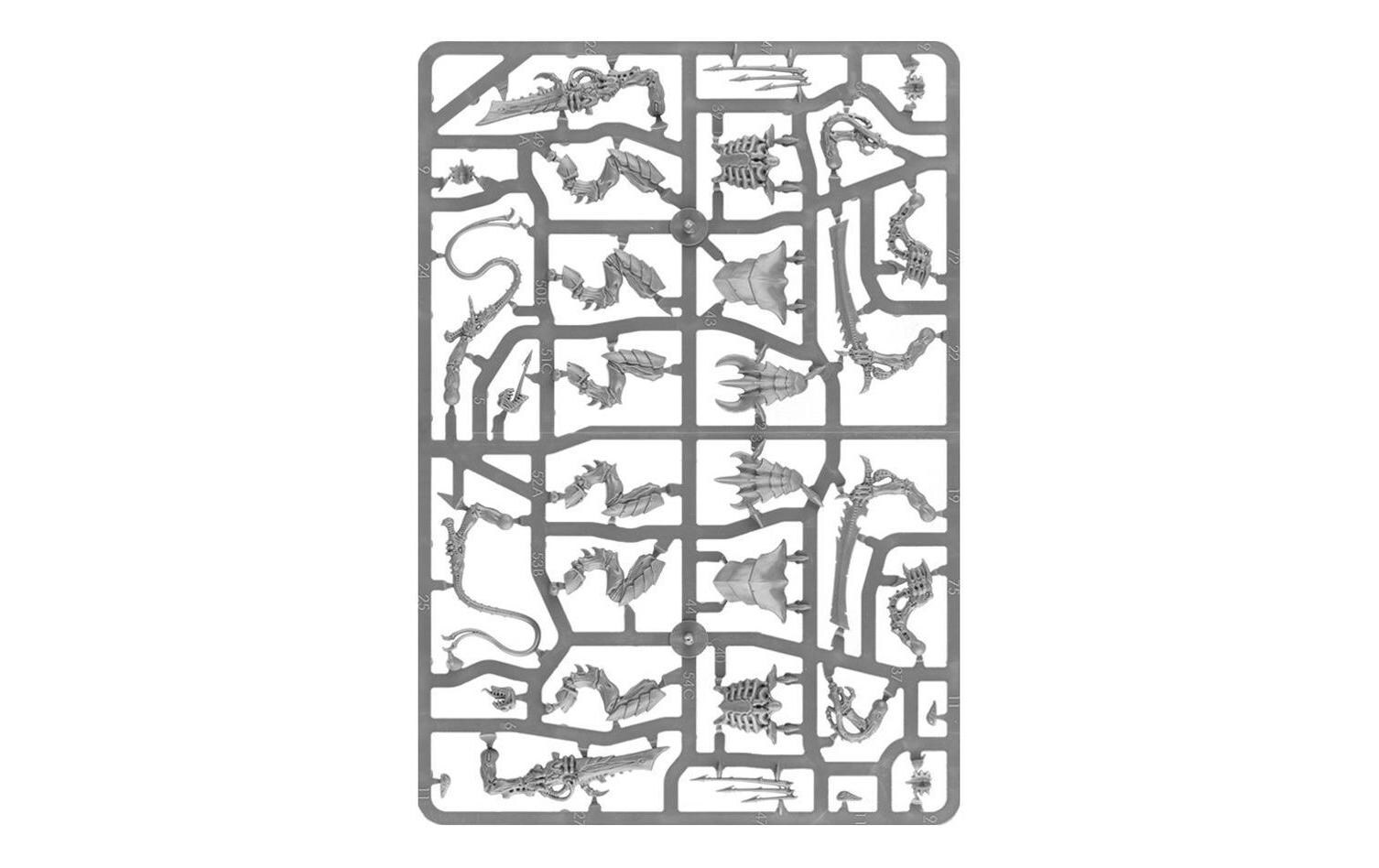 Figurenset Warhammer 40.000 Tyranids WarriorsWarhammer 40.000 Miniaturen: Tyranids Warriors
