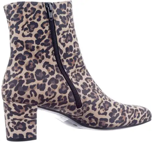 Gabor beige luipaard 75.701.32 - maat 9 enkellaars beige luipaard - maat 9 Calandschoen