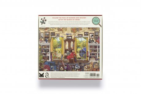The World of Agatha Christie: 1000-piece Jigsaw: 1000-piece Jigsaw with 90 clues to spot