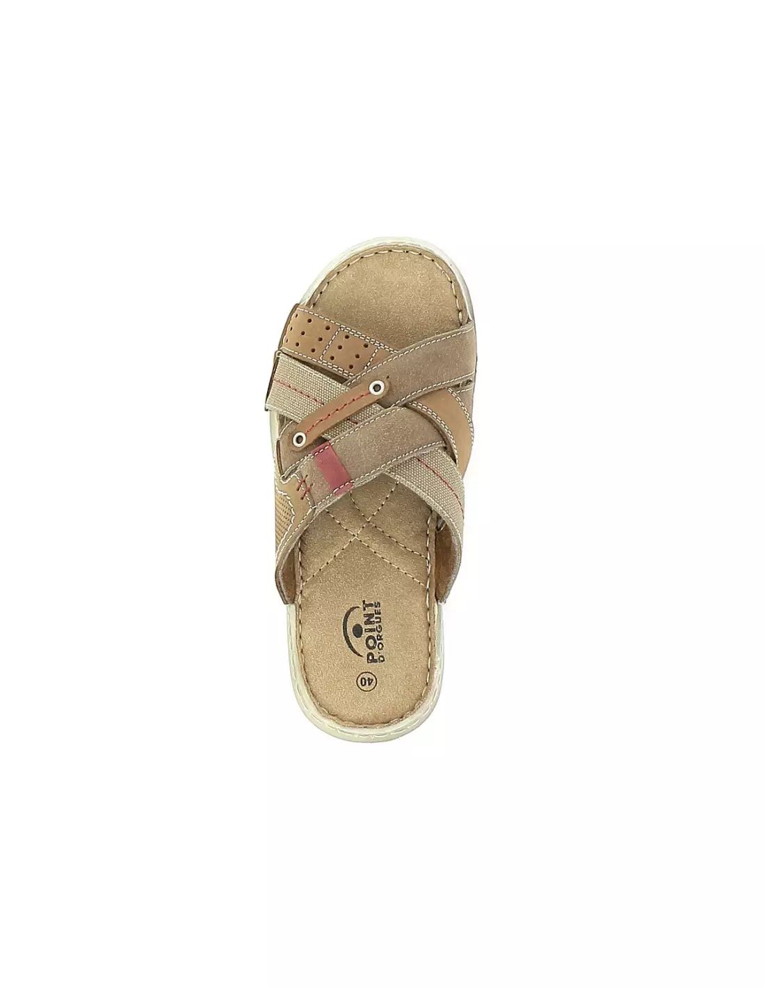 LEEWARD 38427 - Sandales, mules & nu-pieds Brown