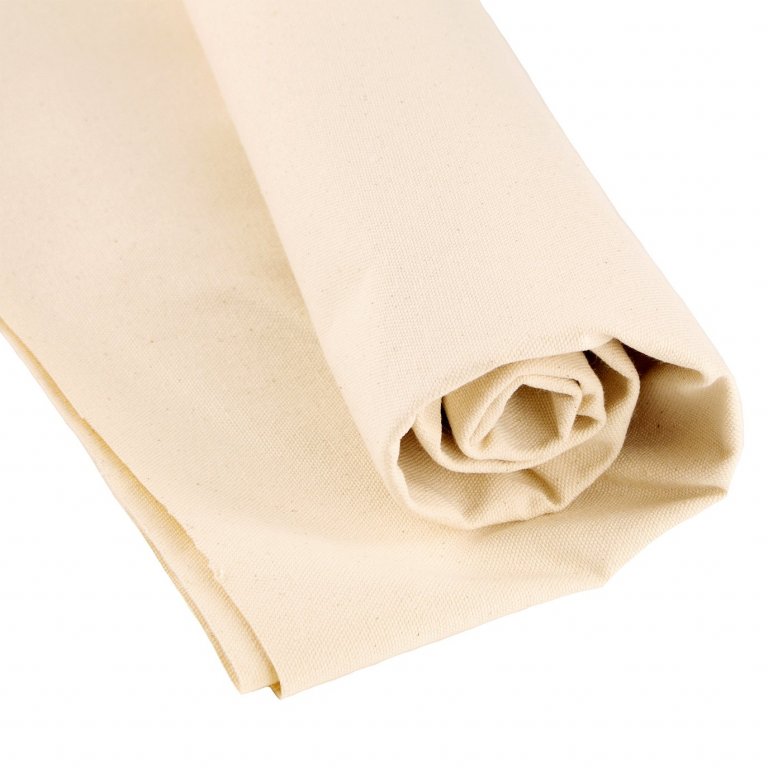 Maltuch Baumwolle Canvas 285 g/m², ungrundiert