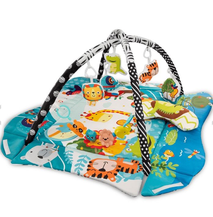 lionelo Tapis d'éveil arches Anika Plus multicolore