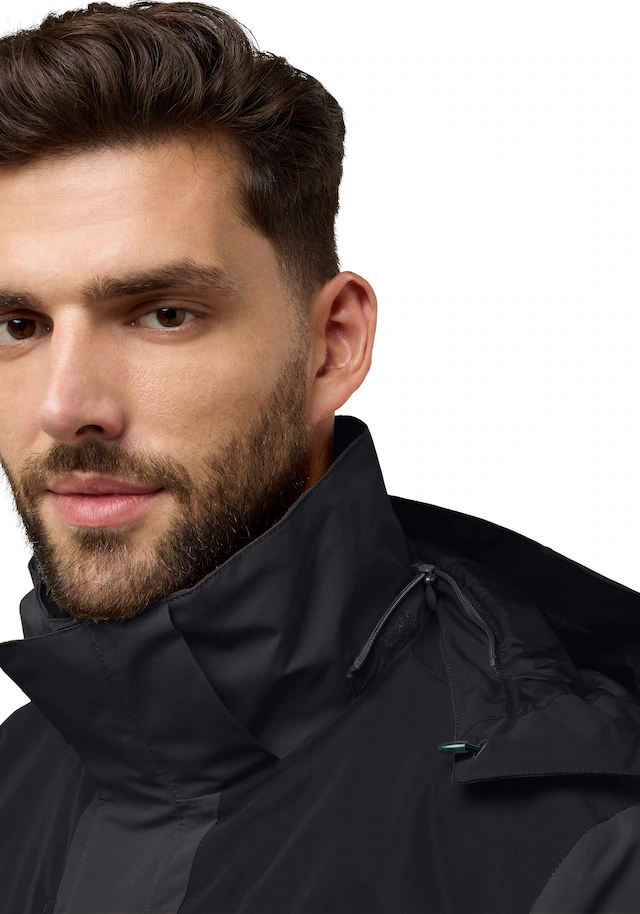 Jack Wolfskin 3-in-1-Funktionsjacke »JASPER 3IN1 JKT M« mit Kapuze 3in1, wasserdicht, Übergangsjacke