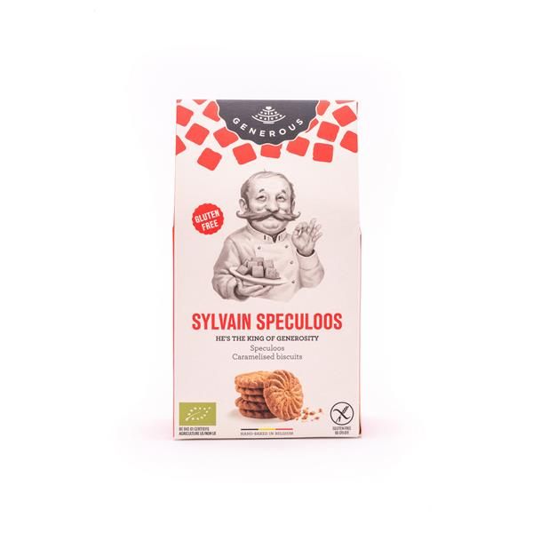 Biscoitos Bio Sem Glúten Sylvain Speculoos