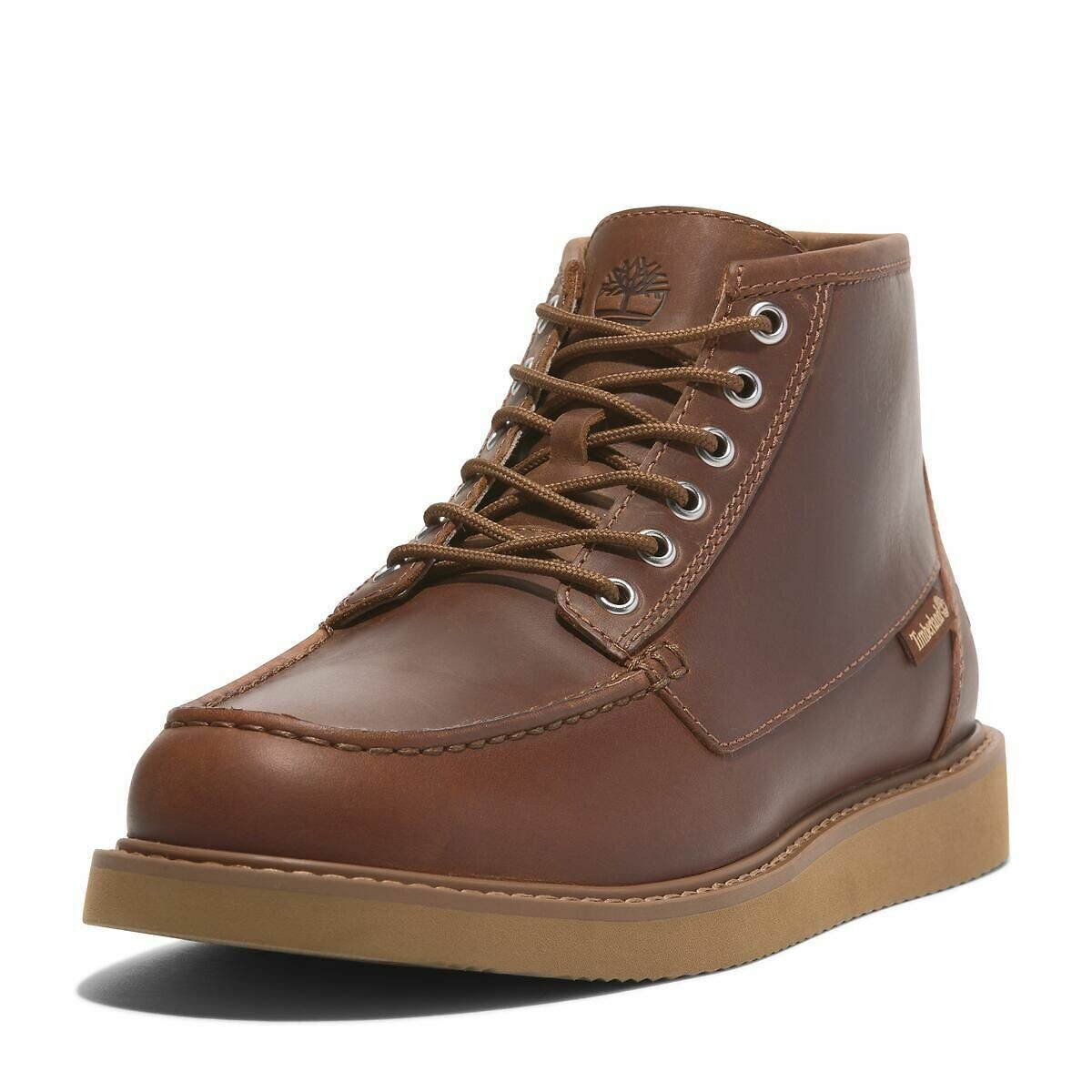 TIMBERLAND<br>Botas de couro com cadarço Newmarket cano médio com cadarço